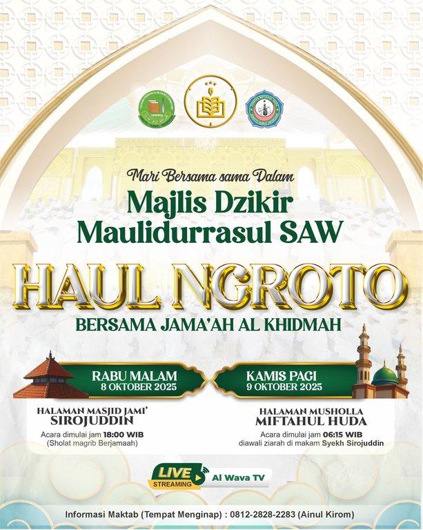 Ngroto - Majlis Dzikir Maulidurrasul SAW Haul Ngroto